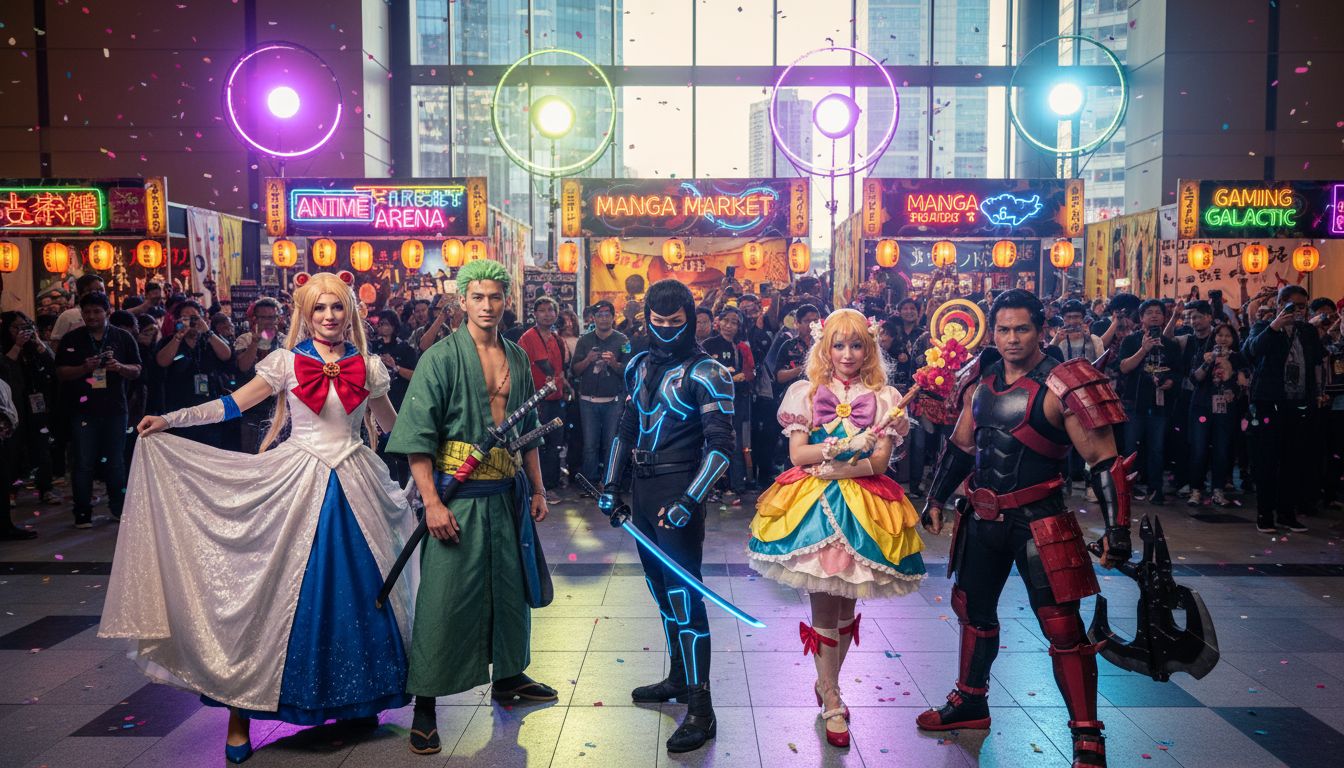 Les meilleurs cosplays pour la Japan North Con' 1 Les meilleurs cosplays pour la Japan North Con' - Cosplays pour la japan north con - Tenue de festival