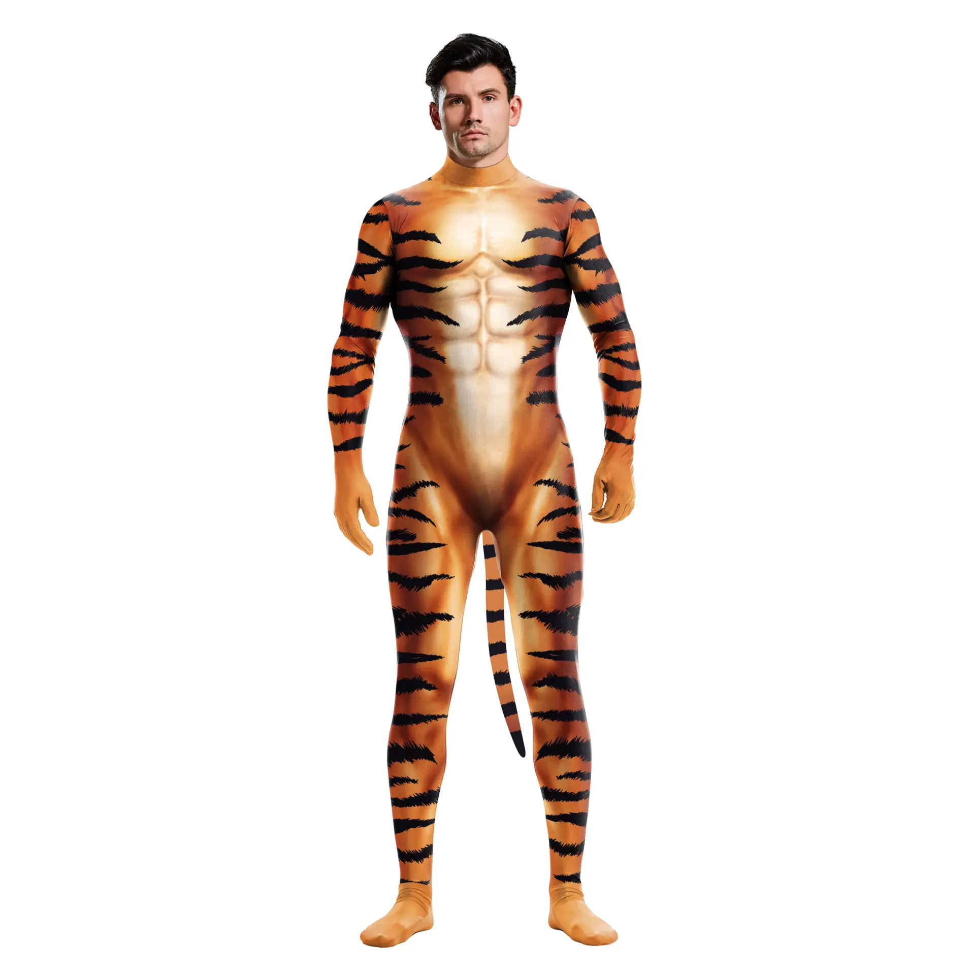 Combinaison déguisement “Tigre” pour homme - Kf scca ca c c fad abed cf fdedce - Tenue de festival