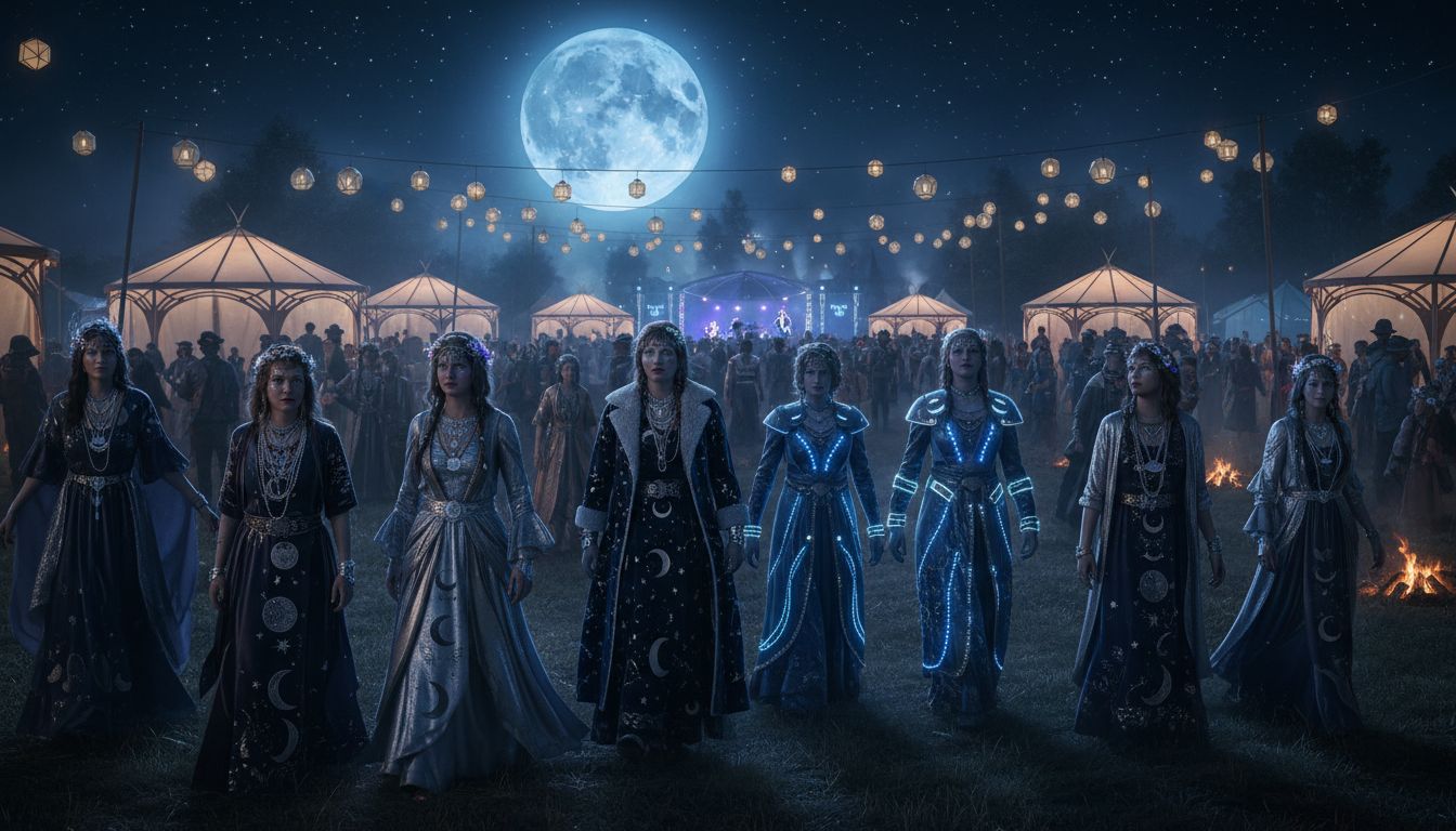 Les meilleures tenues pour le Blue Moon Festival ! - Tenues pour le blue moon festival - Tenue de festival