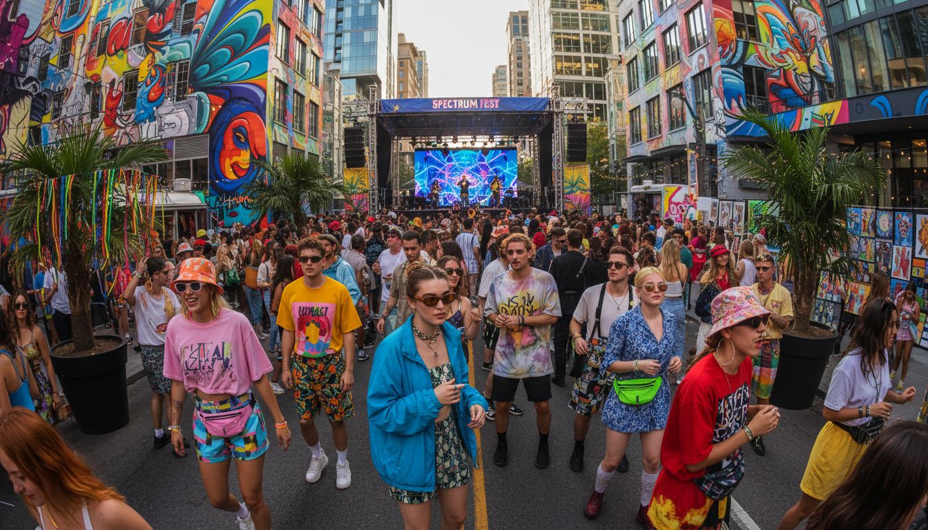Les meilleures tenues pour le Festival Couleurs Urbaines ! - Tenues pour le festival couleurs urbaines - Tenue de festival