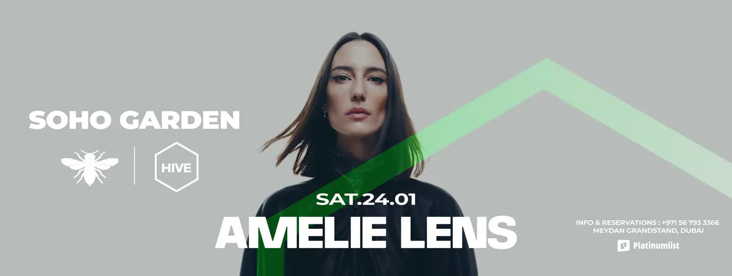 Les meilleurs Festivals Techno à Dubaï en 2026 ! - Amelie lens at hive – hive dubai festivals techno dubai - Tenue de festival