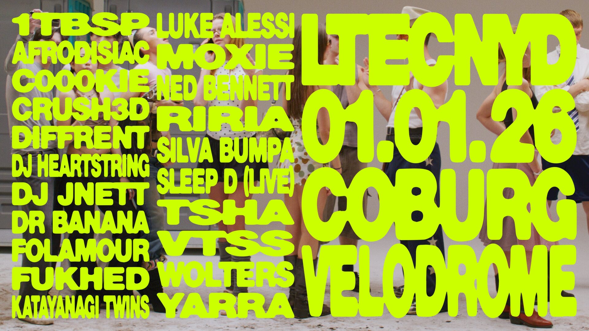 Les meilleurs Festivals Techno en Australie en 2026 ! 2 Les meilleurs Festivals Techno en Australie en 2026 ! - Let them eat cake nyd festivals techno australie - Tenue de festival