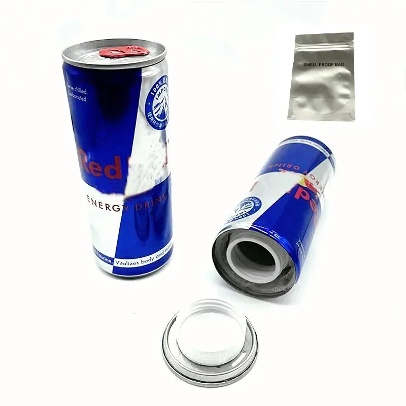 Cachette secrète “Canette Redbull” compartiment dissimulé - Kf sf d efdd c c edee c dh - Tenue de festival