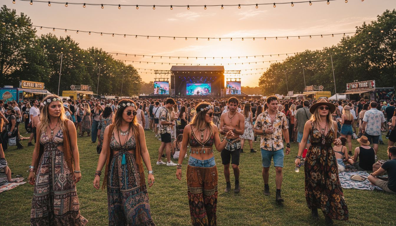 Les plus belles tenues de festivals pour l'été ! - Tenues de festivals pour l ete - Tenue de festival