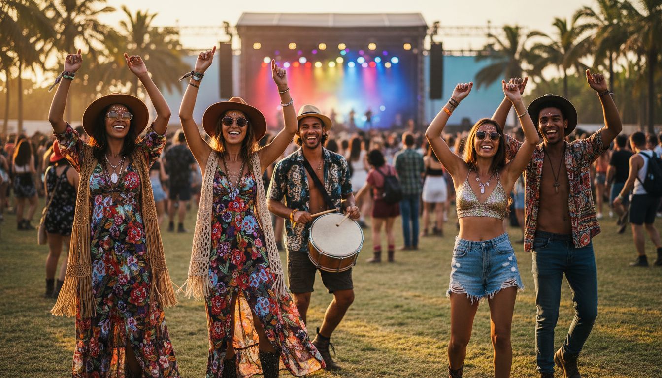 Les meilleures tenues pour le festival les Déferlantes ! 1 Les meilleures tenues pour le festival les Déferlantes ! - Tenues pour le festival les deferlantes - Tenue de festival