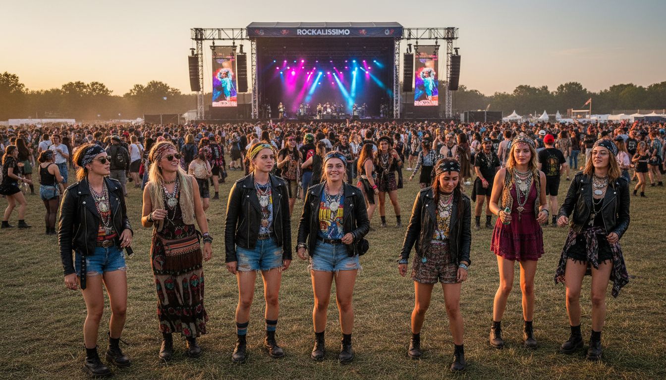 Les meilleures tenues pour le festival Rockalissimo 1 Les meilleures tenues pour le festival Rockalissimo - Tenues pour le festival rockalissimo - Tenue de festival