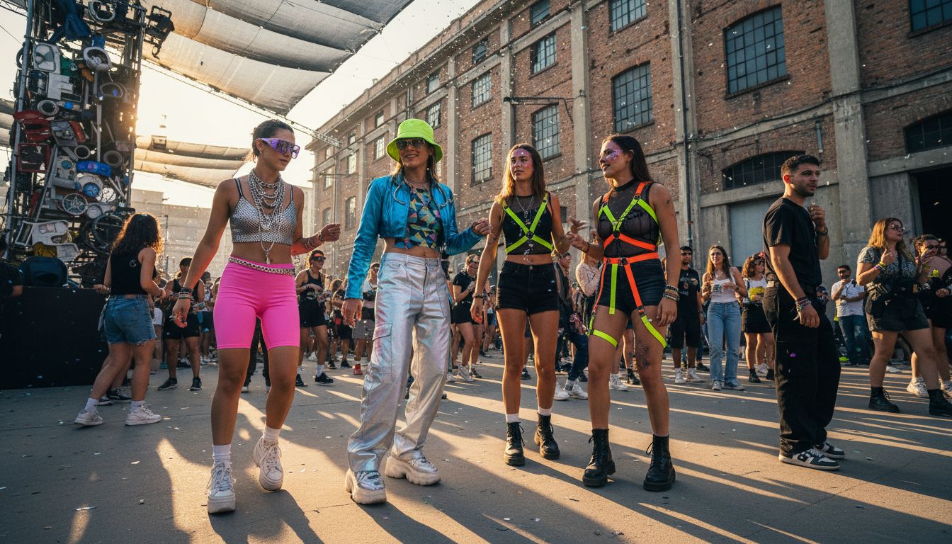 Les meilleures tenues pour le Kappa Futur Festival ! 1 Les meilleures tenues pour le Kappa Futur Festival ! - Tenues pour le kappa futur festival - Tenue de festival
