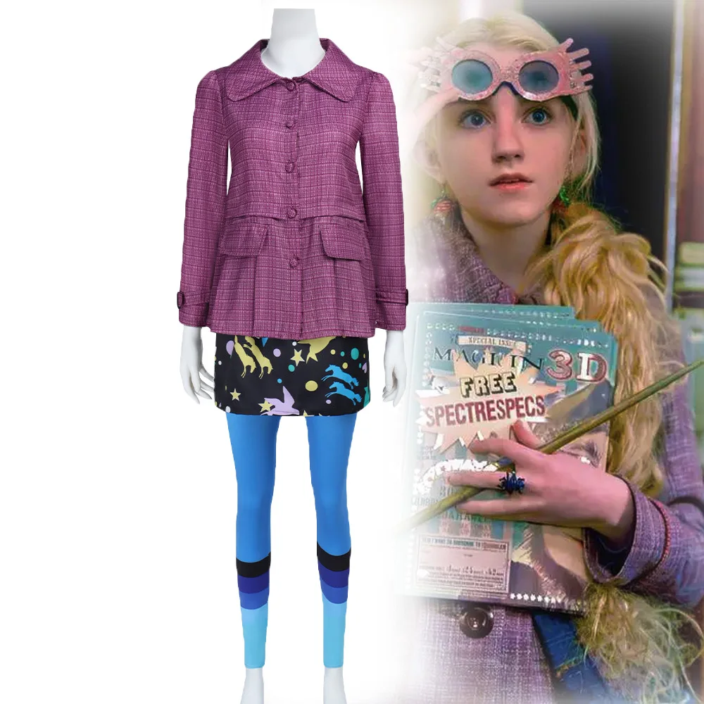 Costume de cosplay “Luna Lovegood” dans Harry Potter - Kf s a a a eb bc baf ec fu - Tenue de festival