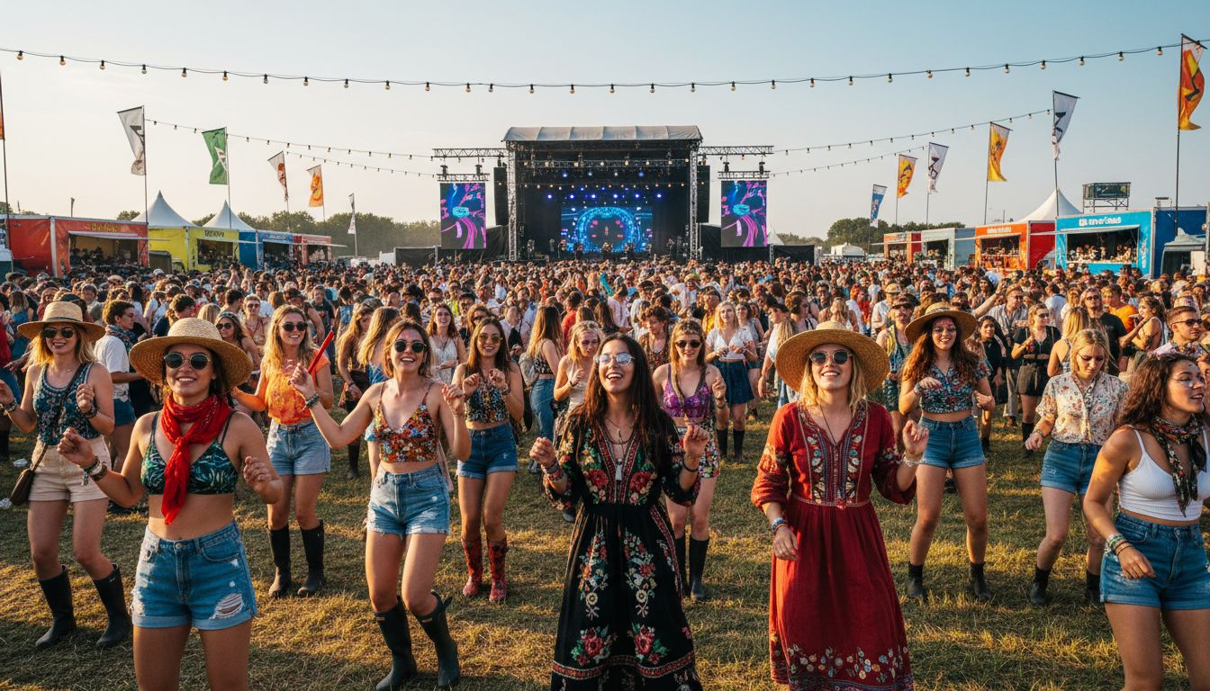 tenues pour le Festival Fête du Bruit