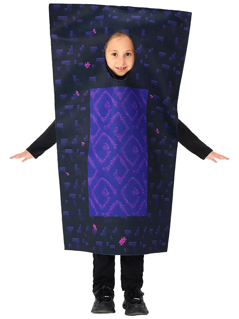 Costume de cosplay "Portail du Nether" dans Minecraft (Enfant) - Kf s ec c c e f be ba f - Tenue de festival