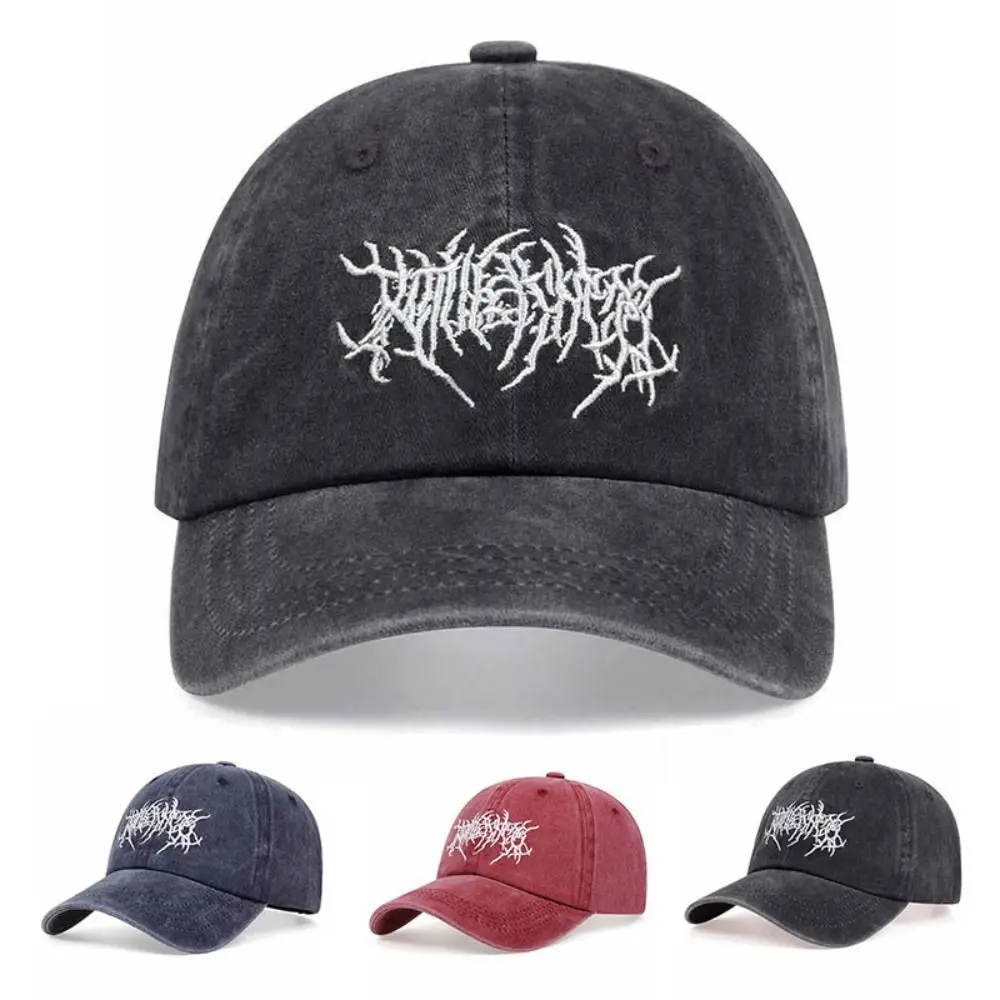 Casquette délavée à broderie underground - Kf sa ff cc c ea db b f cd u - Tenue de festival