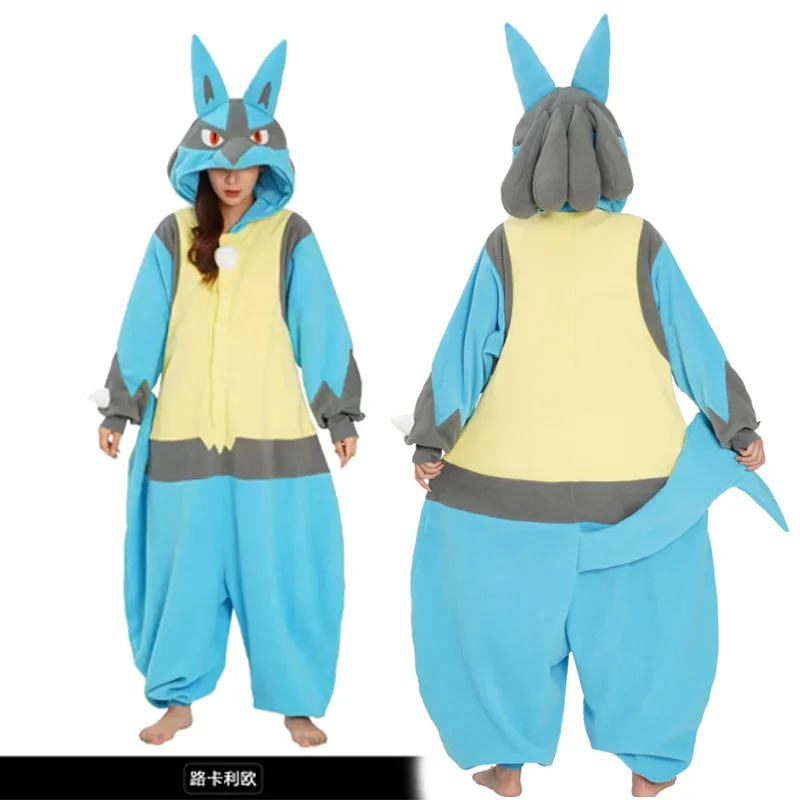 Costume de cosplay « Lucario » dans Pokémon - Kf sdd f ec ad bc e ada d c d - Tenue de festival