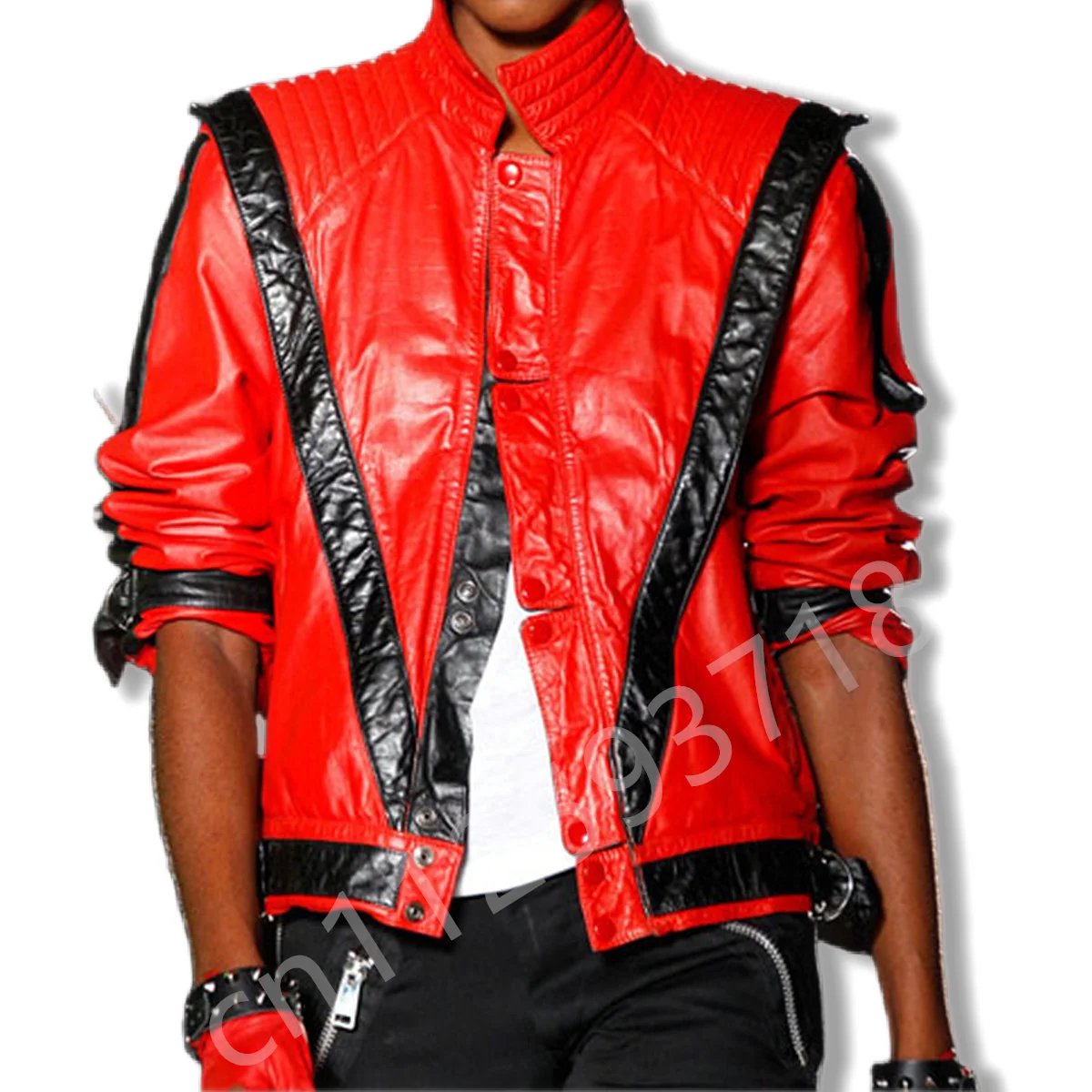 Veste de Cosplay “Michael Jackson” dans Thriller - Kf s f d a f f ffc ef a fc e j - Tenue de festival Veste de Cosplay “Michael Jackson” dans Thriller - Kf s f d a f f ffc ef a fc e j - Tenue de festival