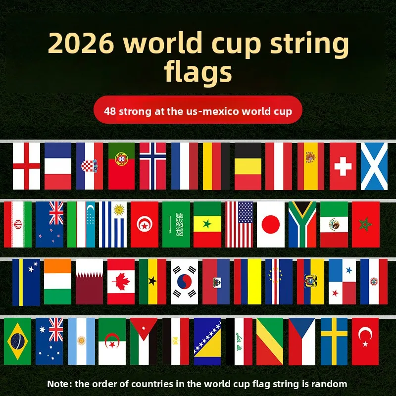Lot de 50 drapeaux internationaux pour la Coupe du Monde - Kf s a f c b c b d bcg - Tenue de festival Lot de 50 drapeaux internationaux pour la Coupe du Monde - Kf s a f c b c b d bcg - Tenue de festival