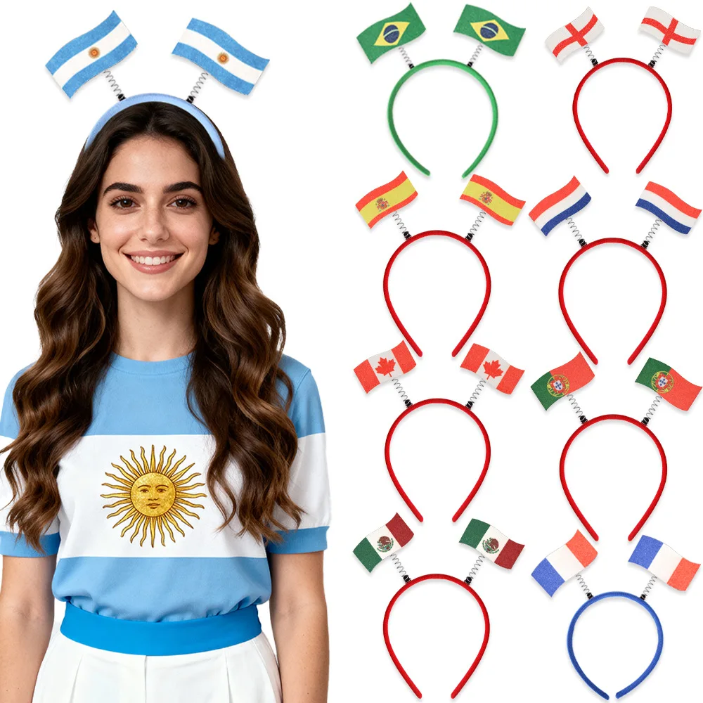 Serre-tête de Supporter avec Drapeaux pour la Coupe du Monde - Kf s e feea a bd a cdfc f q - Tenue de festival Serre-tête de Supporter avec Drapeaux pour la Coupe du Monde - Kf s e feea a bd a cdfc f q - Tenue de festival